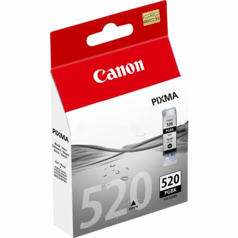 Serbatoio inchiostro ink pigmentato PGI-520 BK Canon nero 2932B001